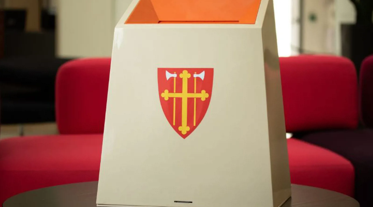 Bilde av ein stemme-boks 